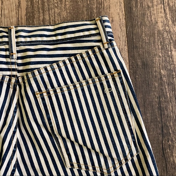 Rag & Bone Justine Short in Indigo Stripe - Picture 6 of 6